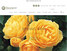Tablet Screenshot of davenportgarden.com